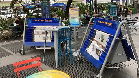 Mobile Reading Lab @ Herald Square (Manhattan)