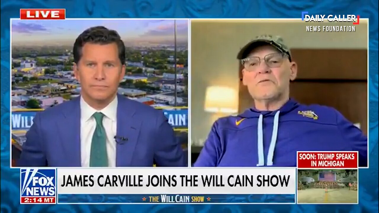 Will Cain Confronts James Carville Over Trump-Hitler Remarks