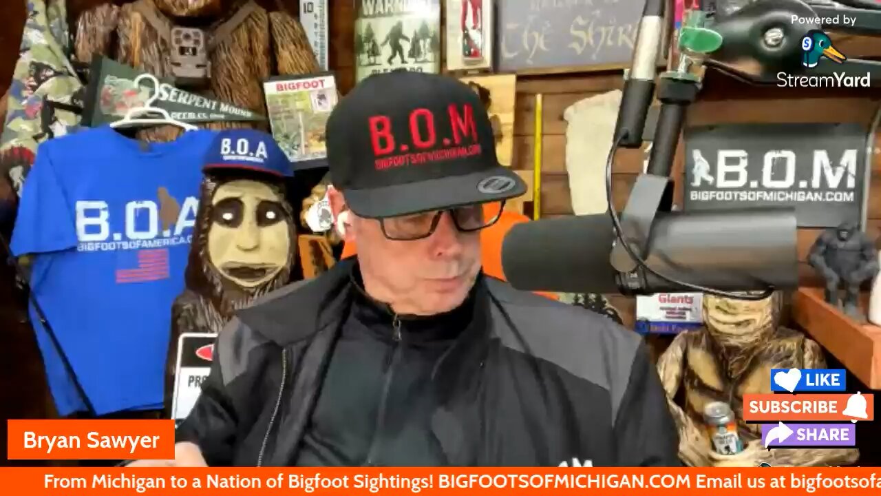 The Bigfoots of America Podcast Show: Episode #15, The Porcupine Bigfoots with Kevin Treu