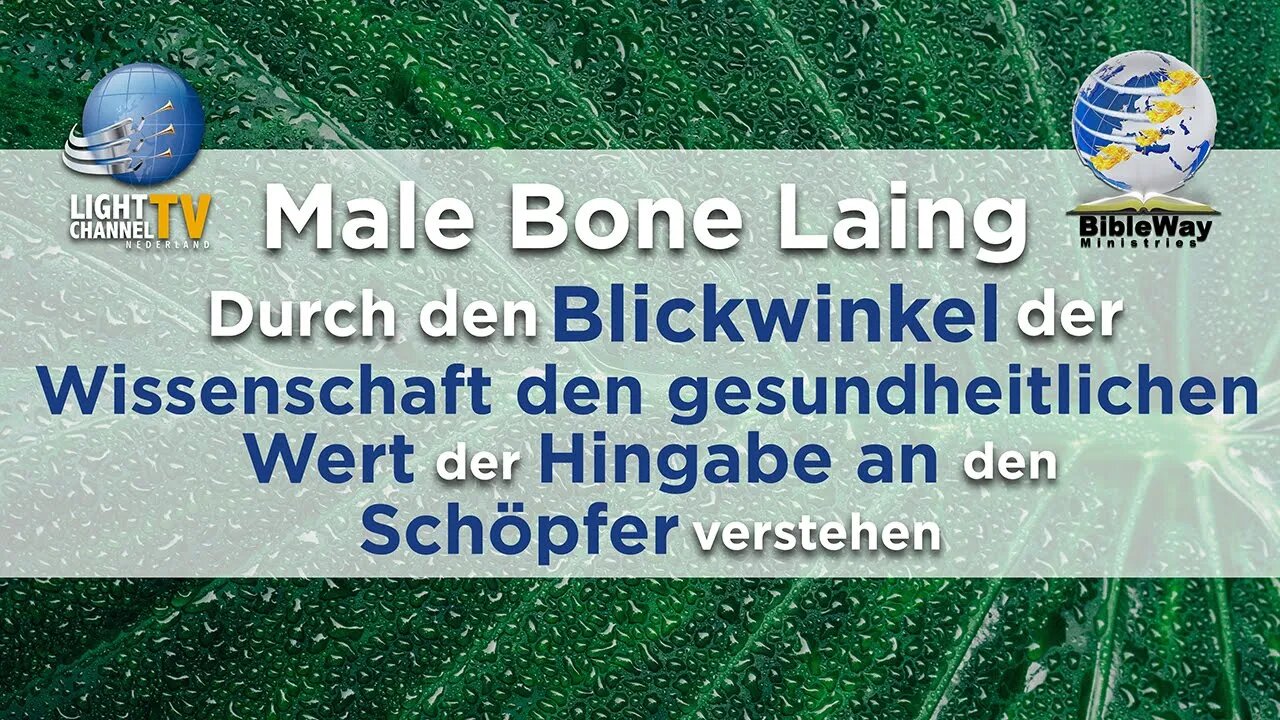 The health value of devotion through the lens of science - Male Bone Laing