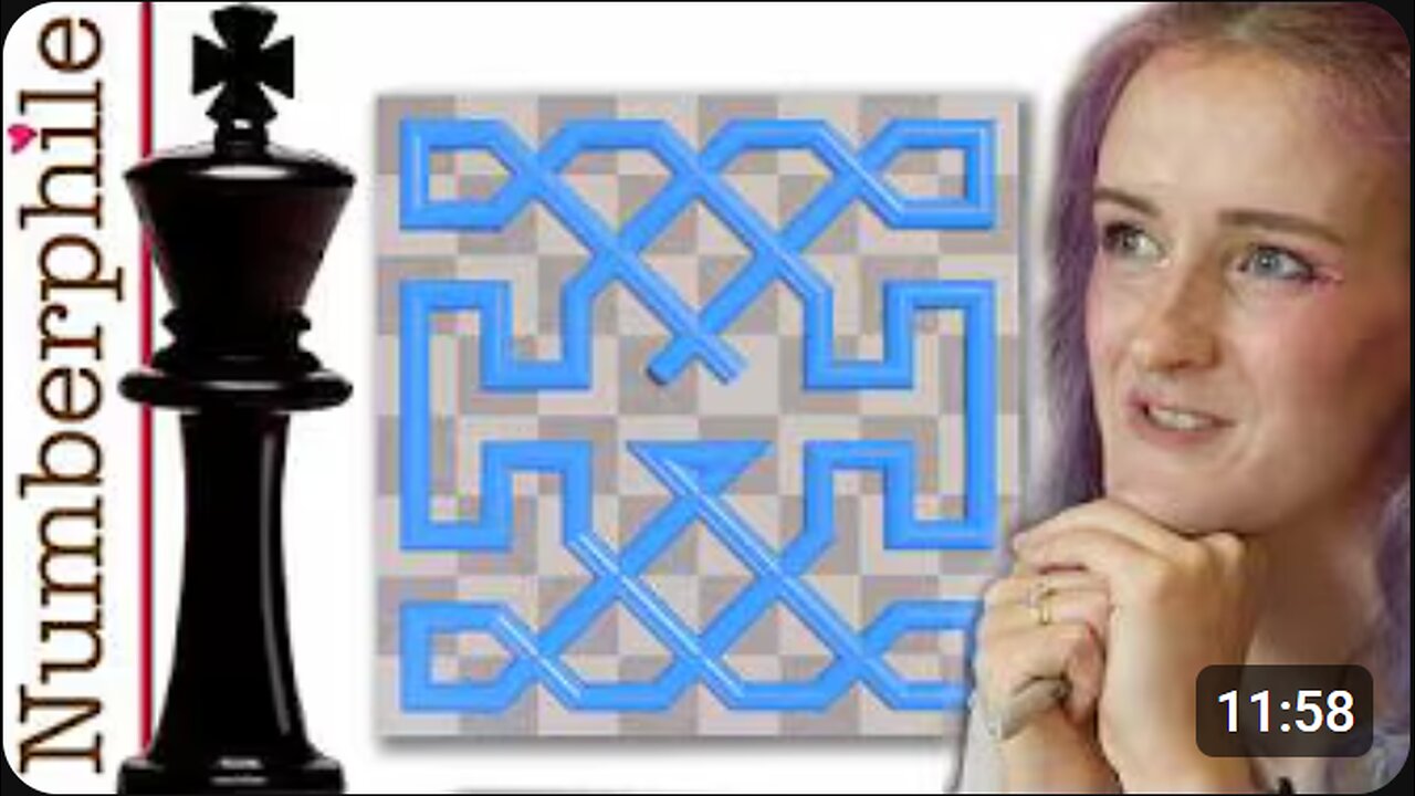 Magic Chess Tours Explained — Knights, Kings & Impossible Moves | Numberphile