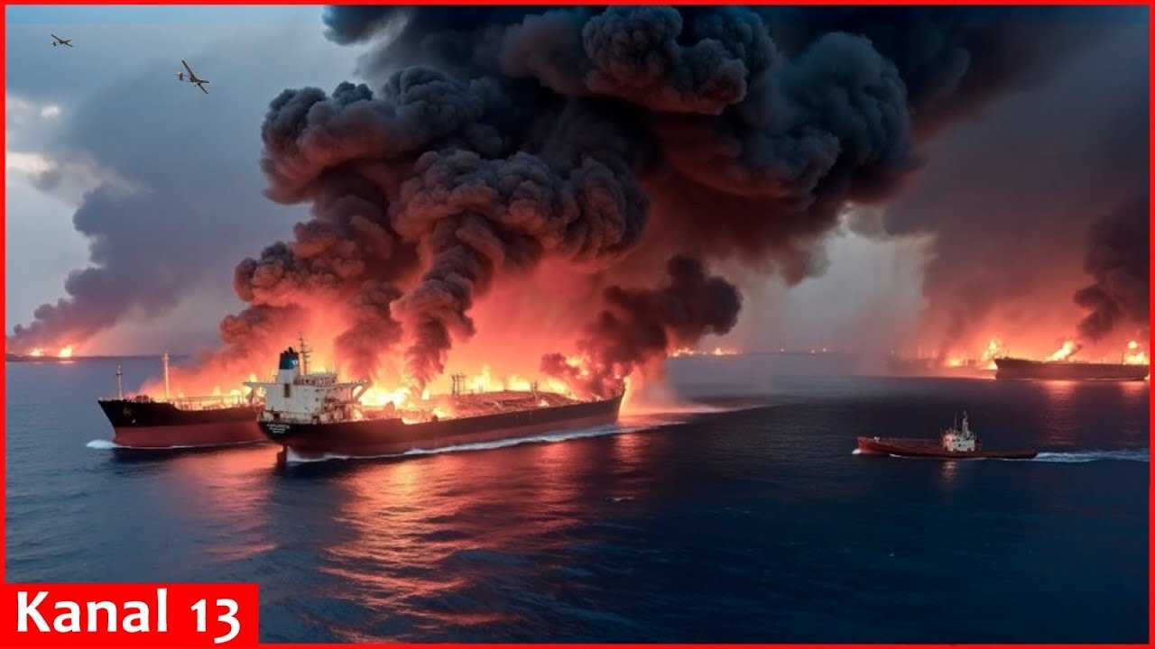 Ukrainian naval drones again target Russian ships in Novorossiysk; blow to Russians in Black Sea