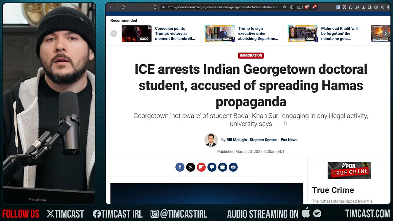 Trump Deports ANOTHER Anti Israel Protester, Admin Says He Spread Hamas Propaganda, Liberals LIVID