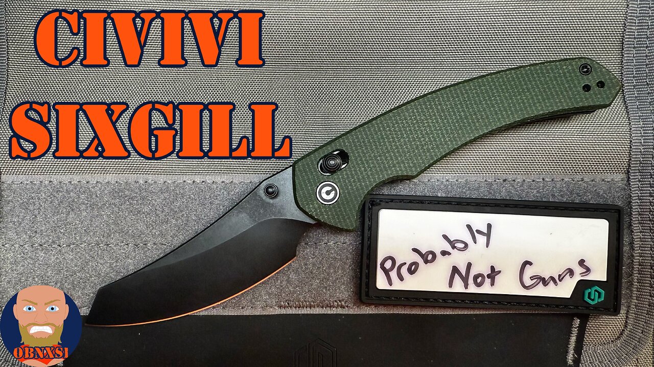 Civivi Sixgill in Green Micarta