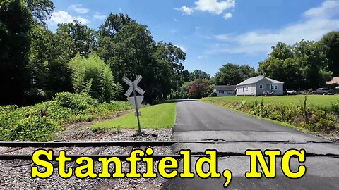 I'm visiting every town in NC - Stanfield, North Carolina