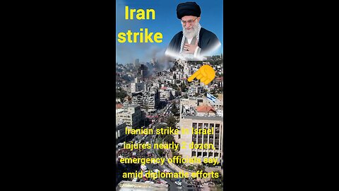Iranian strike in Israel injures nearly 2 dozen, #SorokaHospital #MissileStrike #BreakingNews