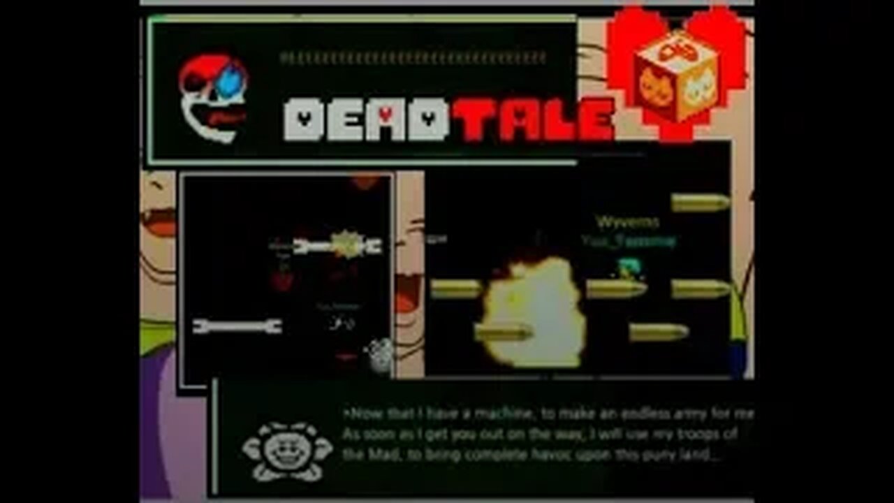 Deadtale 2 Nekoland Nekotale Pelear con Sans y Flowey Easter Eggs