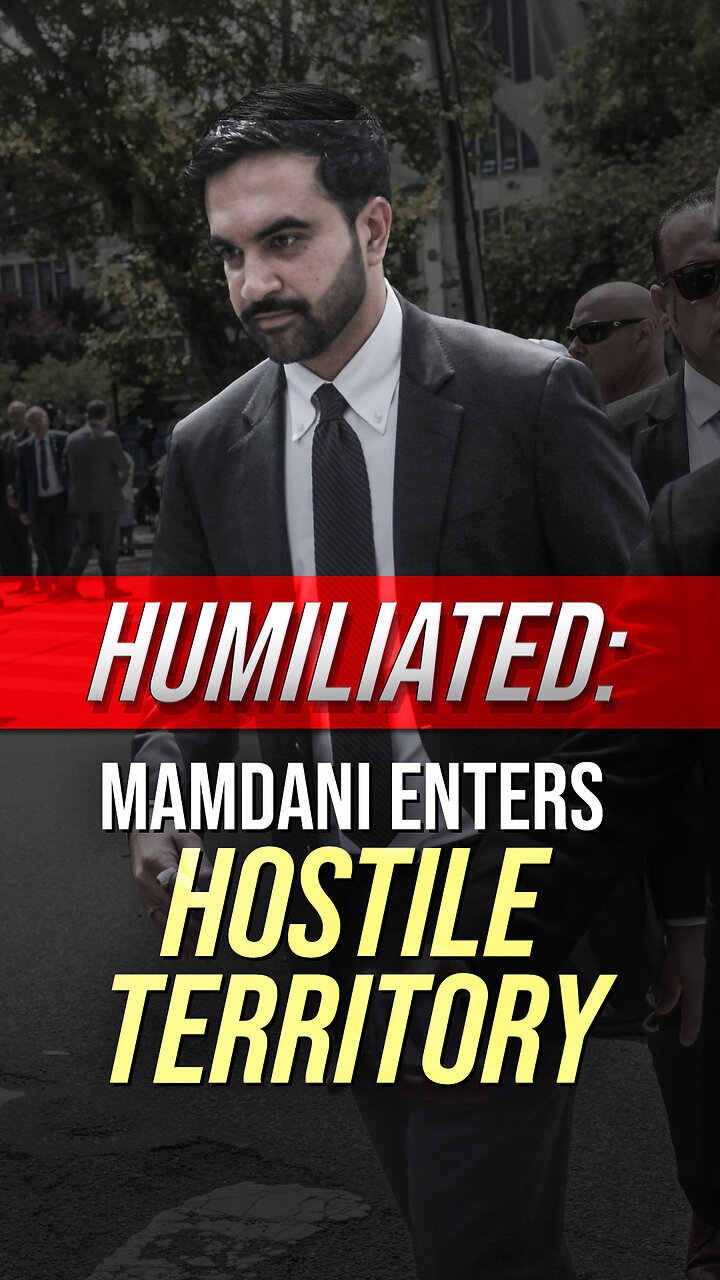 HUMILIATED: Mamdani Shown the Door at Pro-Police Event in New York thumbnail
