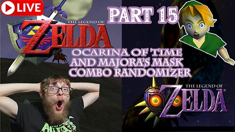 🔴 PART15! Zelda Ocarina of Time/Majora's Mask Combo Randomizer! Actual N64 Hardware!! 1440p!