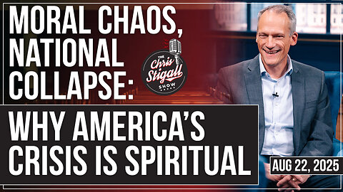Moral Chaos, National Collapse: Why America’s Crisis Is Spiritual