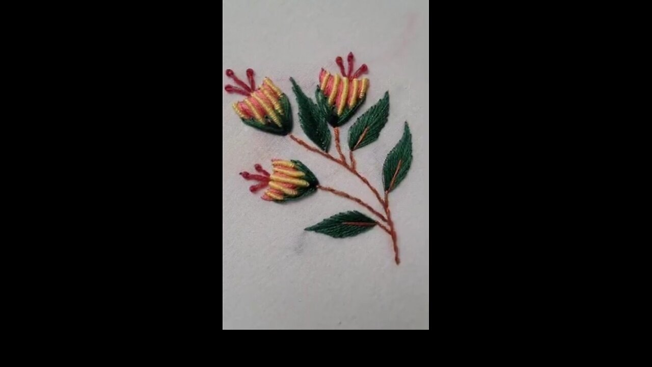 Embroidery design👍🏻💯 #embroiderydesign
