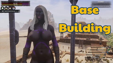Conan Exiles Naked Base Building Busty boobs Breast Expansion Huge tits