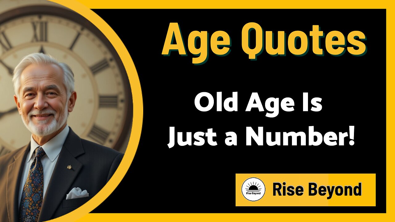 Redefining Old Age: Wisdom from Oliver Wendell Holmes | Rise Beyond Motivation