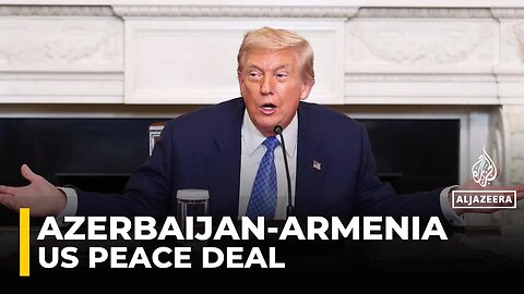 Trump announces peace deal between Azerbaijan and Armenia at White House