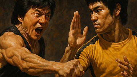 Bruce Lee vs Jackie Chan 🥋💥 Who Wins the Ultimate Fight? 🔥 #BruceLee #JackieChan #MartialArtsLegends