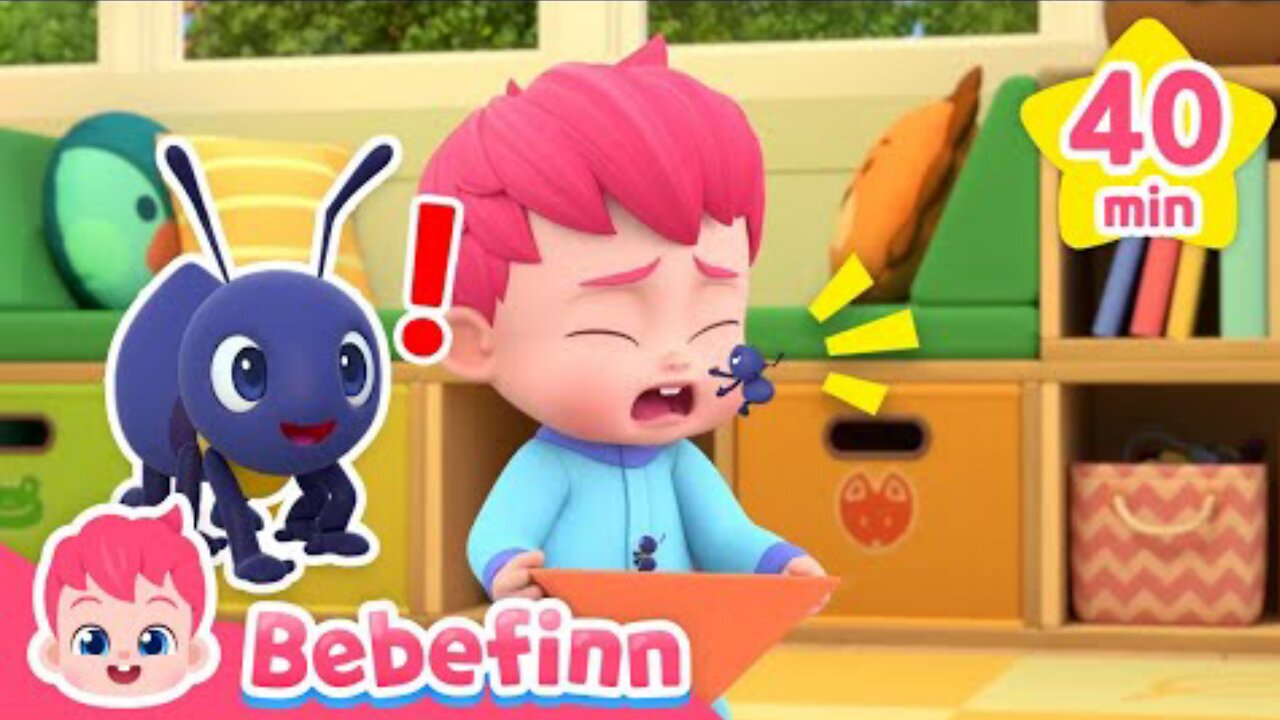 Tiny Little Ants + Boo Got a Boo Boo +More Songs for Kids | Bebefinn Nursery Rhymes