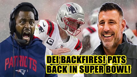 After FIRING WOKE coach Jerod Mayo Patriots win AFC Championship with WHITE coach to make Super Bowl