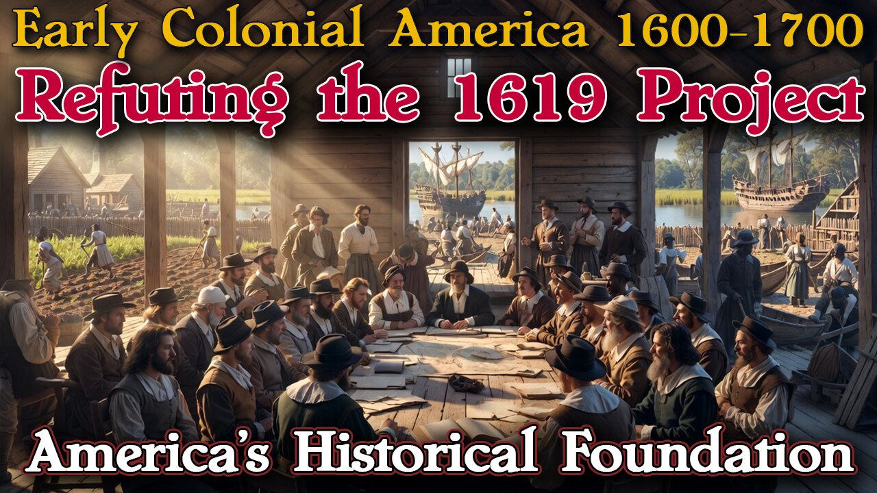 Part 12 | The Early Colonial Atlantic Coast 1600-1700 - Refuting the 1619 Project