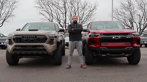 Toyota CAN'T even BEAT CHEVY?!? //2026 Chevy Colorado ZR2 vs Toyota Tacoma TRD PRO//