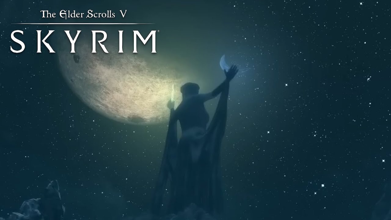 Meditate At Night With Prince AZURA | OST Music | Skyrim Ambience