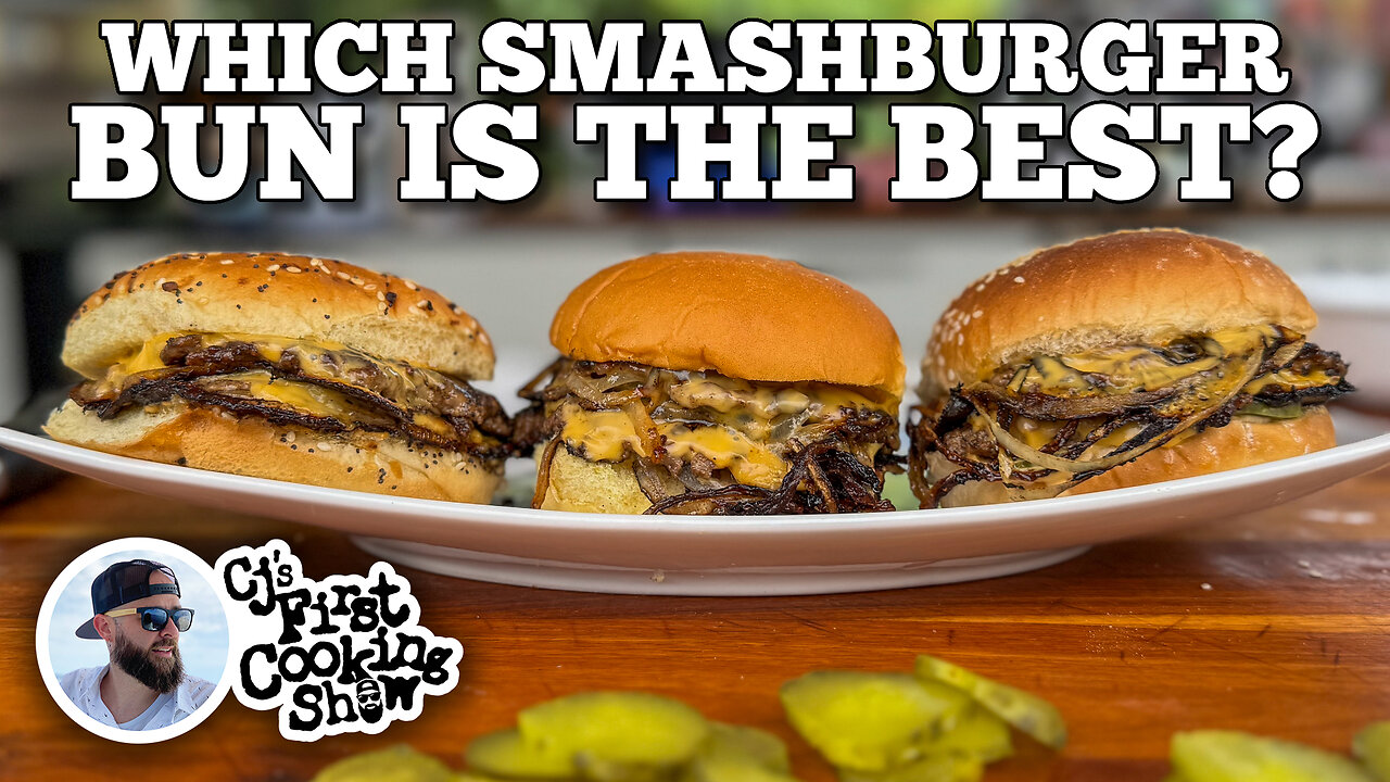 CJ's Oklahoma Fried Onion Smashburger on the Blackstone Griddle