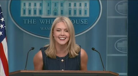 Children Get Karoline Leavitt To Reveal Trump's Favorite Candy And McDonald's Order