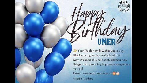 🎉 Birthday Celebration at Weida Academy | Kids Enjoying & Having Fun! | Weida Academy