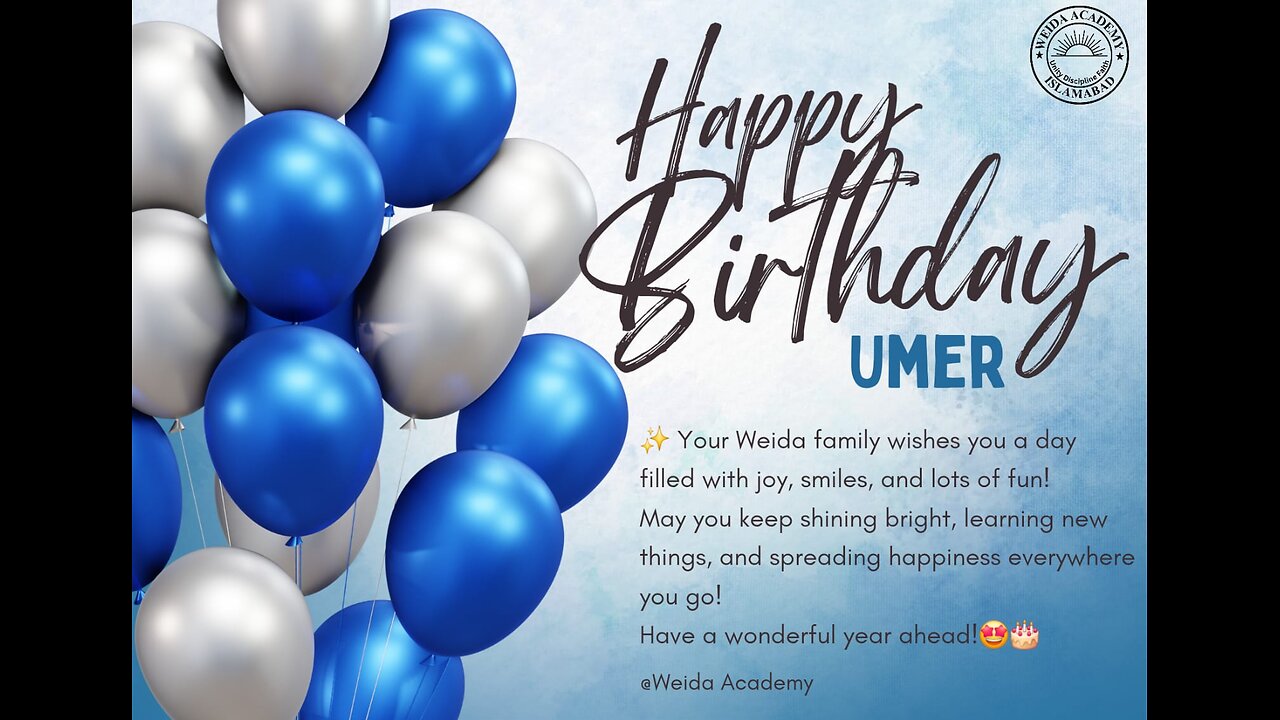 🎉 Birthday Celebration at Weida Academy | Kids Enjoying & Having Fun! | Weida Academy