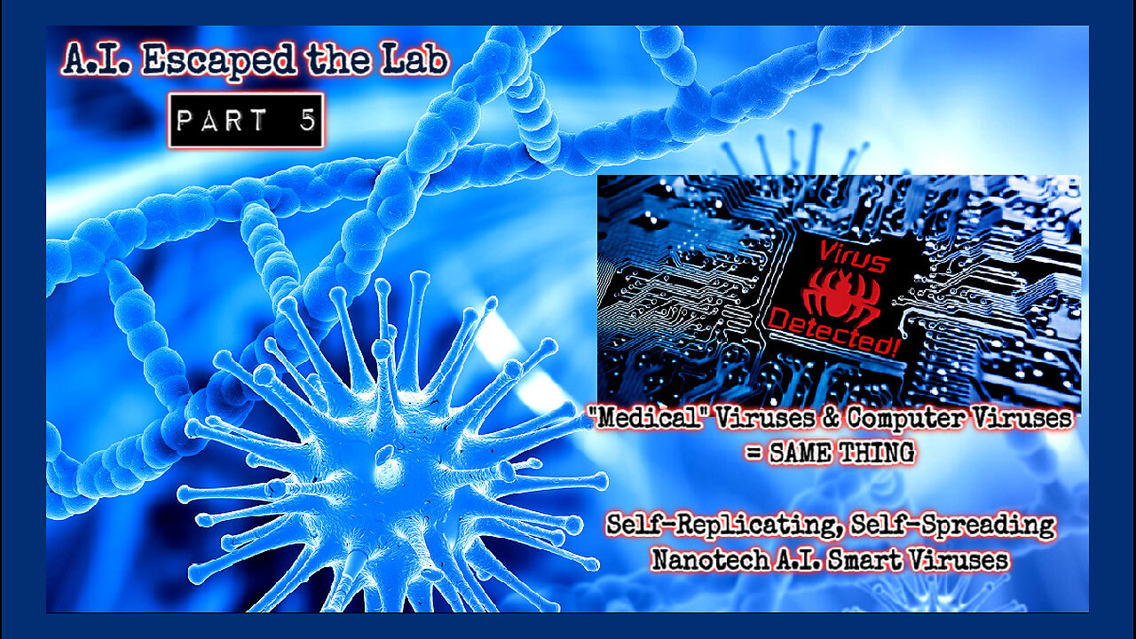 Optogenetics & Smart Viruses (PT5) A.I. Singularity, Starlink Smart Satellites, Remote Viewing Q