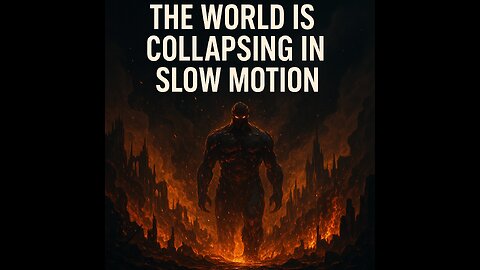 This world is collapsing in slow motion.