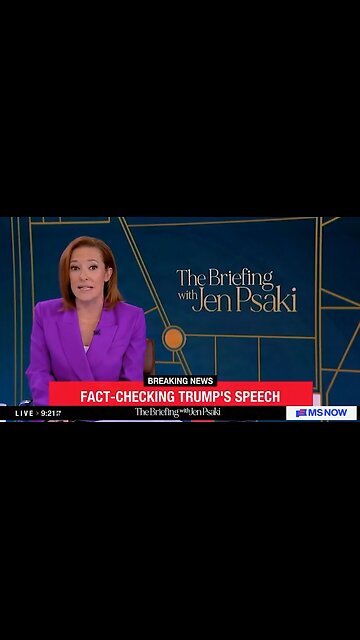 Psaki's Fact Check Vs. What Trump Actually Said