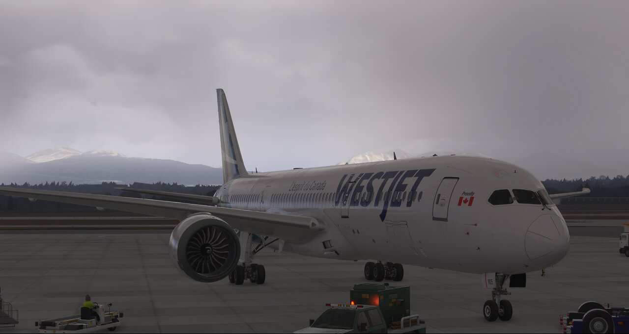 Westjet 787-9 Vancouver to Calgary / MSFS 2024
