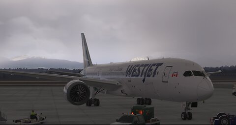 Westjet 787-9 Vancouver to Calgary / MSFS 2024