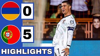 Armenia vs Portugal (0-5) Extended HIGHLIGHTS | World Cup Qualifier
