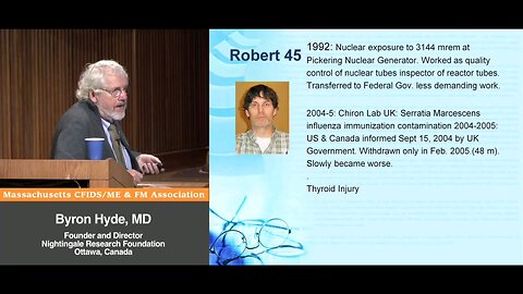 Robert, Positive VP1 Gastric Staining for Enterovirus, Thyroid Injury, Radiation Exposure, Influenza Vaccine contamination with Serratia Marcescens bacteria - Byron Hyde, MD