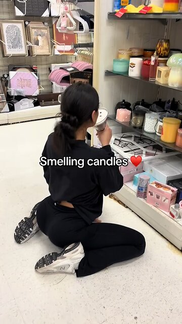 Smelling candles