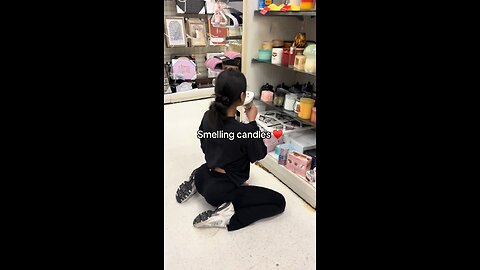 Smelling candles