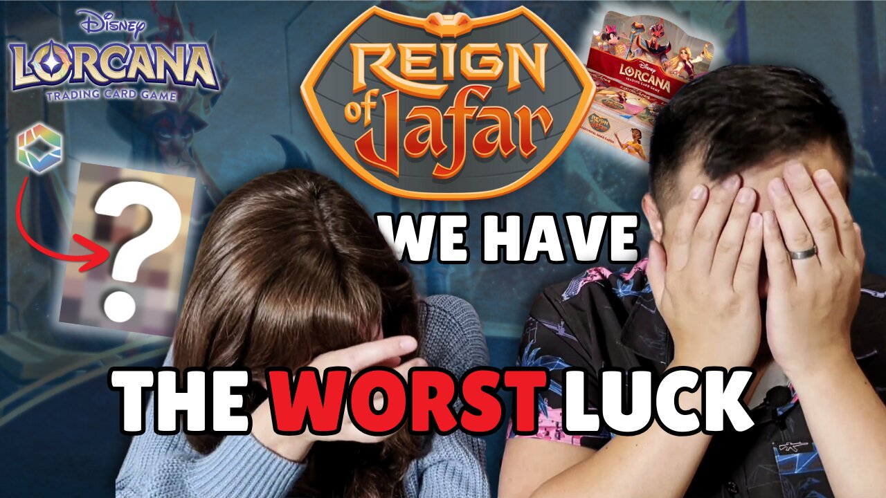 We Did NOT Want To Pull This Enchanted... | Disney Lorcana Reign of Jafar | Booster Box Break