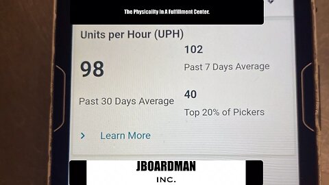 The Physicality In 10 Hours Of Warehouse Labor