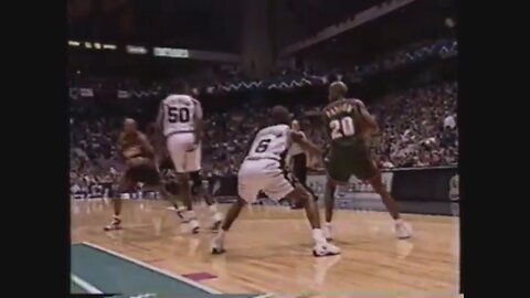 Gary Payton 20 Points 8 Ast 4 Stl @ Spurs, 1997-98.