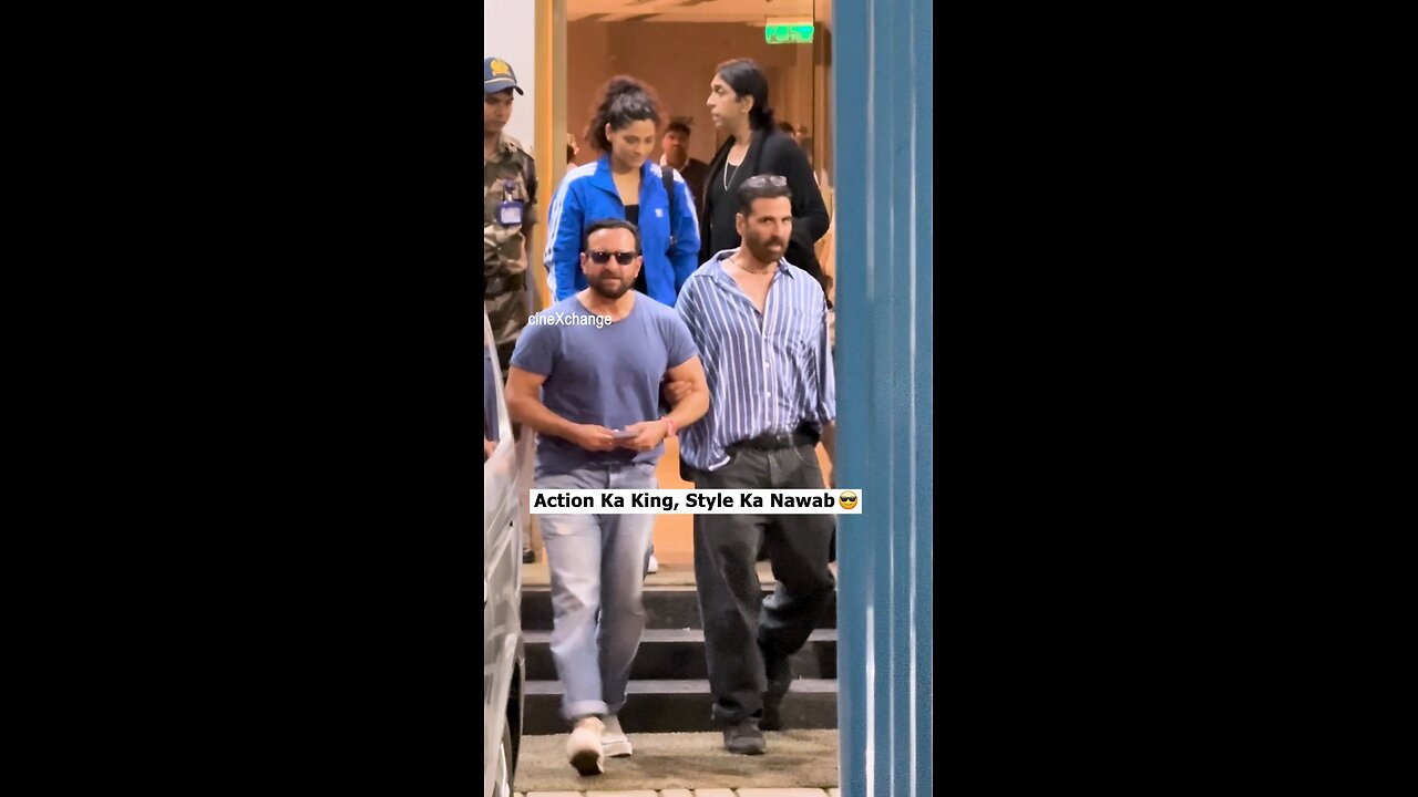 "Action Ka King, Style Ka Nawab!" 😎 #AkshayKumar #SaifAliKhan #Bollywood #IndianActors