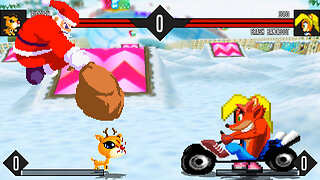 MUGEN - Rudolph & Santa vs. Coco & Crash Bandicoot - Download