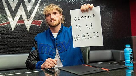 Logan Paul signs WWE contract and calls out The Miz @wwefree
