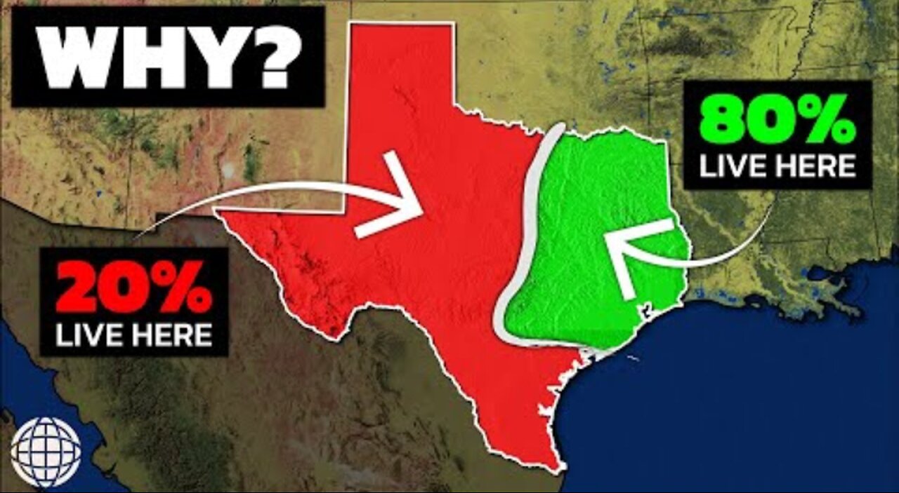 Why so few people live in west texas