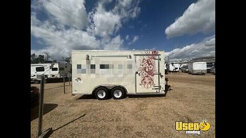 2020 Cargo Mate 8' x 16' Kitchen Food Concession Trailer with Pro-Fire System for Sale in Colorado!