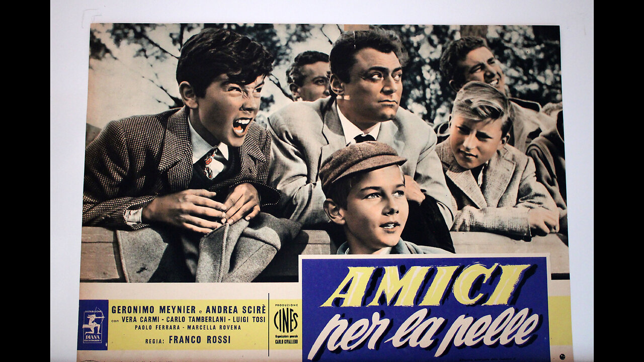 AMICI PER LA PELLE, Film di Franco Rossi, 1955