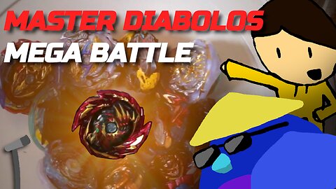 Master Diabolos vs 10 other Beyblades w/ DopplepopjuiceYT