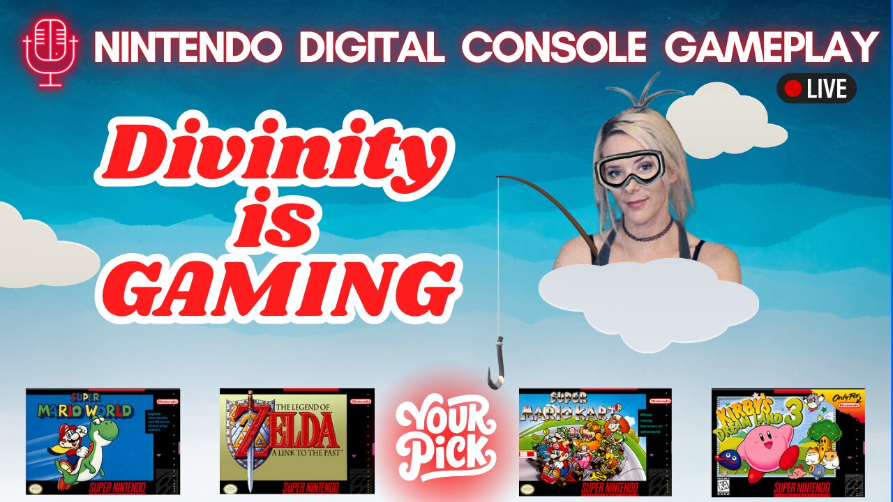 Super Mario World Gameplay with Divinity | Digital Nintendo