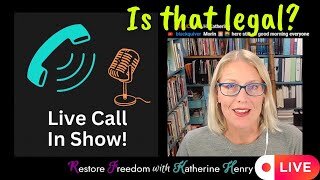 Liberty Lawyer takes YOUR legal questions LIVE! S4E24