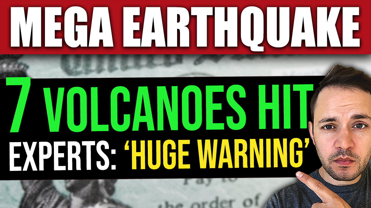 Experts Warn: HUGE Earthquake as Volcanoes Erupt in the Pacific